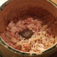 懐石料理 はし本 - 蟹ご飯