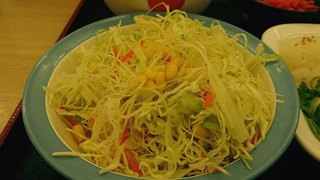 松屋 - 松屋 ときわ台店 定食に付くサラダ