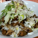 亜細亜 - 純レバ丼７００円!