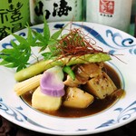 Koshitsu Washoku Hotaru - ふわふわに煮あがった沖縄産マーサン豚焼酎煮