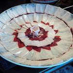 比良山荘 - 長浜で獲れたツキノワグマ