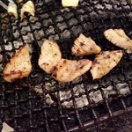 炭火直焼 壱発 - ガツが食べ頃ですよ〜♬