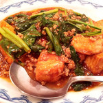 鴻華園 - ミンチ豆腐