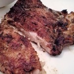 チキンステーキのアップ