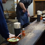 みやけうどん - 全てがシブすぎる