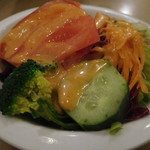 レストラン山水 - セットサラダ