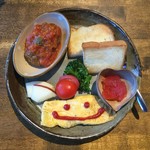 ジャム cafe 可鈴 - ミニプレート(650円)