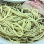 中華そば 四つ葉 - 細麺アップ