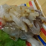 墨や - ゲソ エンペラ ナンコツ お刺身 生姜醤油