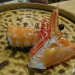 墨や - ねっとりイカが苦手な自分には海老を出してくれはりました！