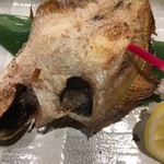 いかの墨 - 塩焼き