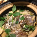 いかの墨 - 鯛めし