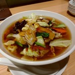 大連餃子基地 ダリアン - 【2018.1.29(月)】五目そば(並盛・120g)1,058円