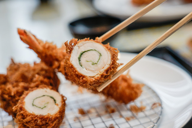 洋食とcafeじゅんぺい - 美瑛（コロッケ）の写真