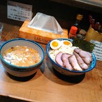 めん処 樹 - 特製味噌つけ麺大盛り