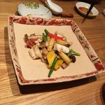 中華菜房 古谷 - イカ野菜炒め