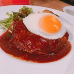 ノアの箱舟レストラン - ハンバーグデミグラスソース