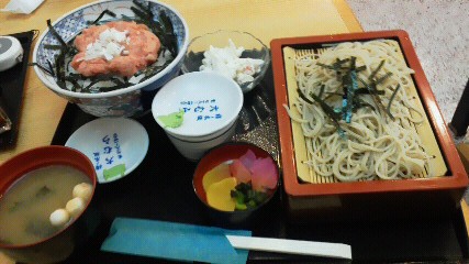 ねぎとろ丼セット1 000円 By つら そば処 大むら 学芸大学 そば 食べログ