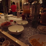 San Want Hotel - サラダコーナー(2017年9月)