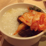 San Want Hotel - お粥（2017年９月）