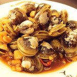 紅翻天生猛海鮮 - シジミニンニク醬油漬け