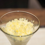 レストラン イソ - 八朔のグラニテ