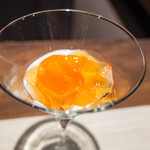 レストラン イソ - 蜜柑と紅茶のゼリー