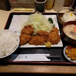 にし邑 - ヒレかつ膳￥1100。