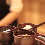 富小路 やま岸 - ご飯のお供