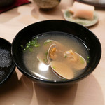 日本橋蛎殻町 すぎた - 味噌汁