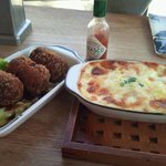 コロッケ＆ライスグラタン