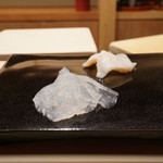 日本橋蛎殻町 すぎた - つぶ貝とかわはぎ