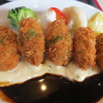 洋食厨房 吉 - 牡蠣フライ