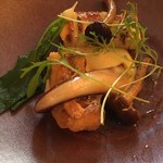 マダム・トキ - 青森産ヒラメのフリット 白イカの香ばしいガレット ブイヤベースのジュで