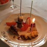 マダム・トキ - デザートは５種類をチョイスしました。