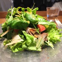 ラ・ファソン 古賀 - ランチ MenuB  3,500円 コースのサラダ  食材がフワッフワ