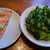 ナポリの食卓 - 料理写真:餅明太ピザとオクラたっぷりサラダバーｗ