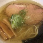 翔鶴 - 塩ラーメン Dセット(+から揚げ丼) 810円(税込)