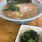 ラーメン六角家 - 無料の ほうれん草は別皿で