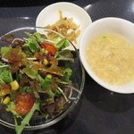 Shida Saikan - 無農薬有機サラダ、スープ、搾菜