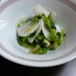 岡田の仙台長なす漬本舗 - 翌日の増量作戦で作った浅漬け(笑)