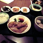 Taiwanese Food Court - 料理写真:エビのすり身揚げ定食（400元）（2017年9月）