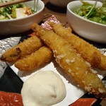 天神焼鳥 猿 - ししゃもフライ