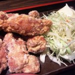 豚○商店 新宿店 - 鶏の唐揚げ定食