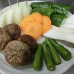 Assorted vegetables