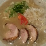 麺や いま村 - 鶏煮干しらぁめん醤油アップ