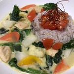ギーモカフェ - グリーンカレー