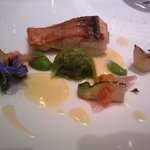 ユニッソン デ クール - 八幡浜甘鯛 生ウニ ズッキーニとそのラビオリ