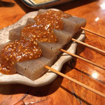 石臼挽き手打 蕎楽亭 - コンニャク田楽