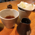 石臼挽き手打 蕎楽亭 - めおともり(そば＆うどん)のツユ＆薬味